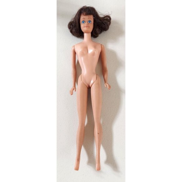 1962 Vintage Midge Barbie Doll #860 Brunette With Box, Dress, And Bathing Suit - Picture 6 of 12